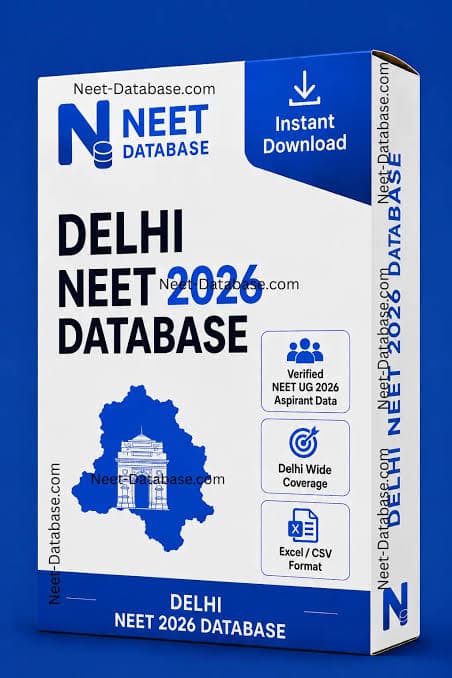 NEET 2026 candidate data — Delhi